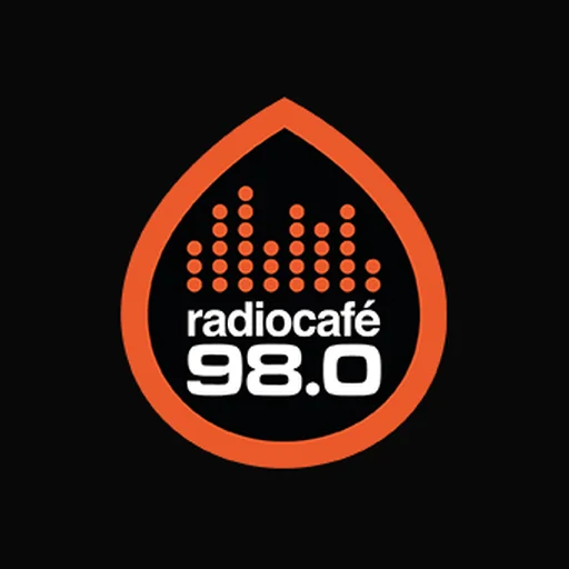Radiocafé 98.0 logó