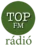 TOP FM rádió logó