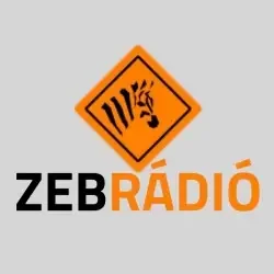 Zebrádió logó