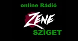 Zenesziget online radio logó